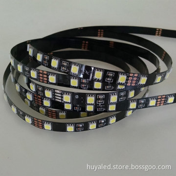 Shenzhen LED 5050 24V Black PCB Flexible Strip Lights